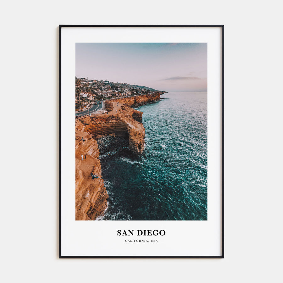San Diego Portrait Color No 1 Poster