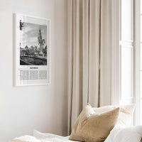 San Diego Print Black and White No 9, San Diego Wall Art, San Diego Poster, San Diego Photo, San Diego Décor, San Diego Map, California, USA