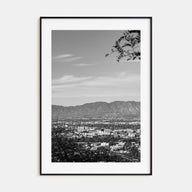 San Fernando Valley Photo B&W Poster