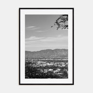 San Fernando Valley Photo B&W Poster
