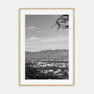 San Fernando Valley Photo B&W Poster