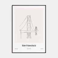 San Francisco Drawn No 2 Poster
