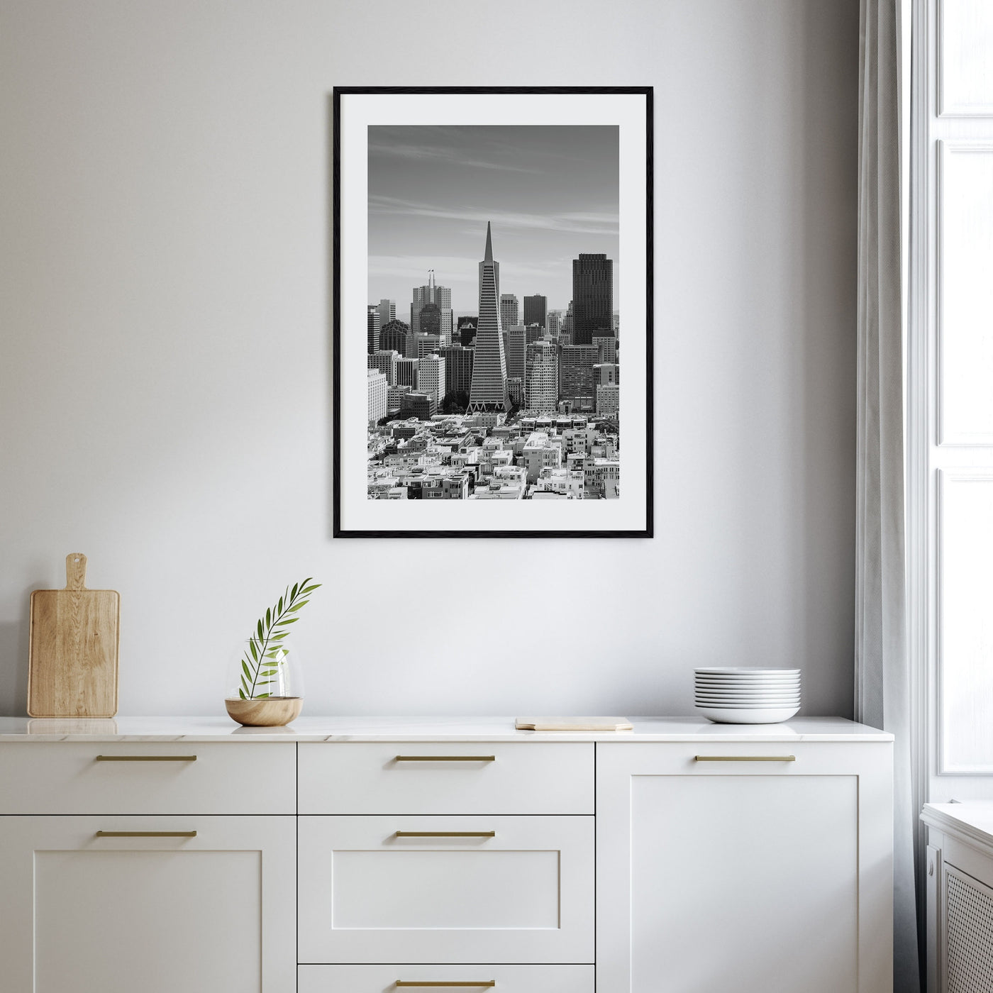 San Francisco Photo B&W No 2 Poster
