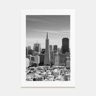San Francisco Photo B&W No 2 Poster