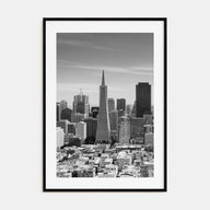 San Francisco Photo B&W No 2 Poster