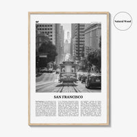 San Francisco Print Black and White No 2, San Francisco Wall Art, San Francisco Poster, San Francisco Photo, California, USA, United States