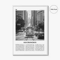 San Francisco Print Black and White No 2, San Francisco Wall Art, San Francisco Poster, San Francisco Photo, California, USA, United States