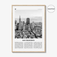 San Francisco Print Black and White No 3, San Francisco Wall Art, San Francisco Poster, San Francisco Photo, California, USA