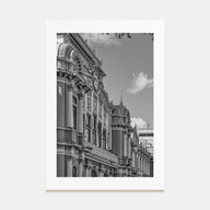 San José, Costa Rica Photo B&W Poster