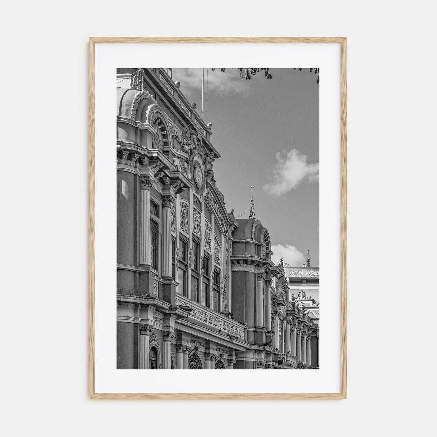 San José, Costa Rica Photo B&W Poster