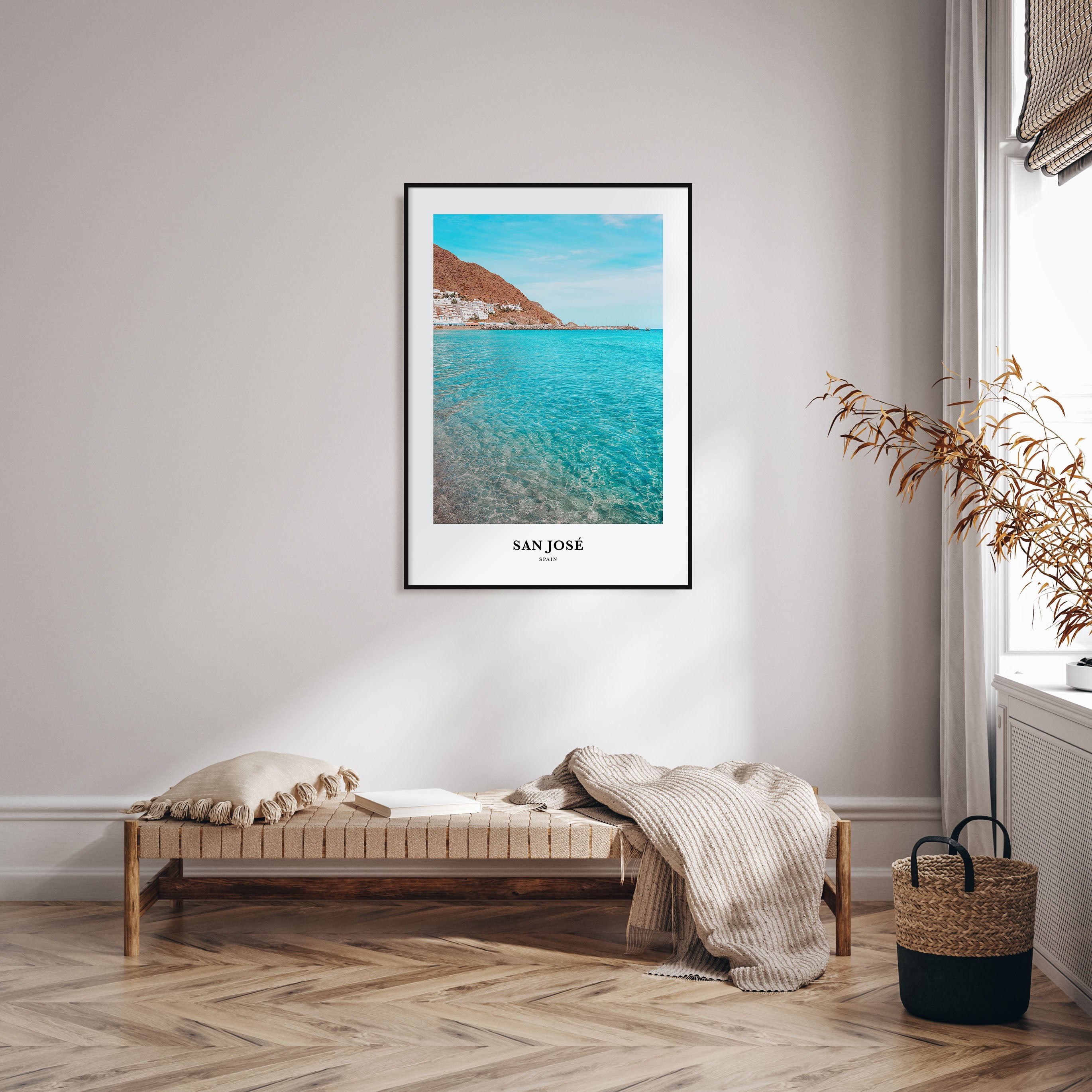 San José, Spain Portrait Color Poster