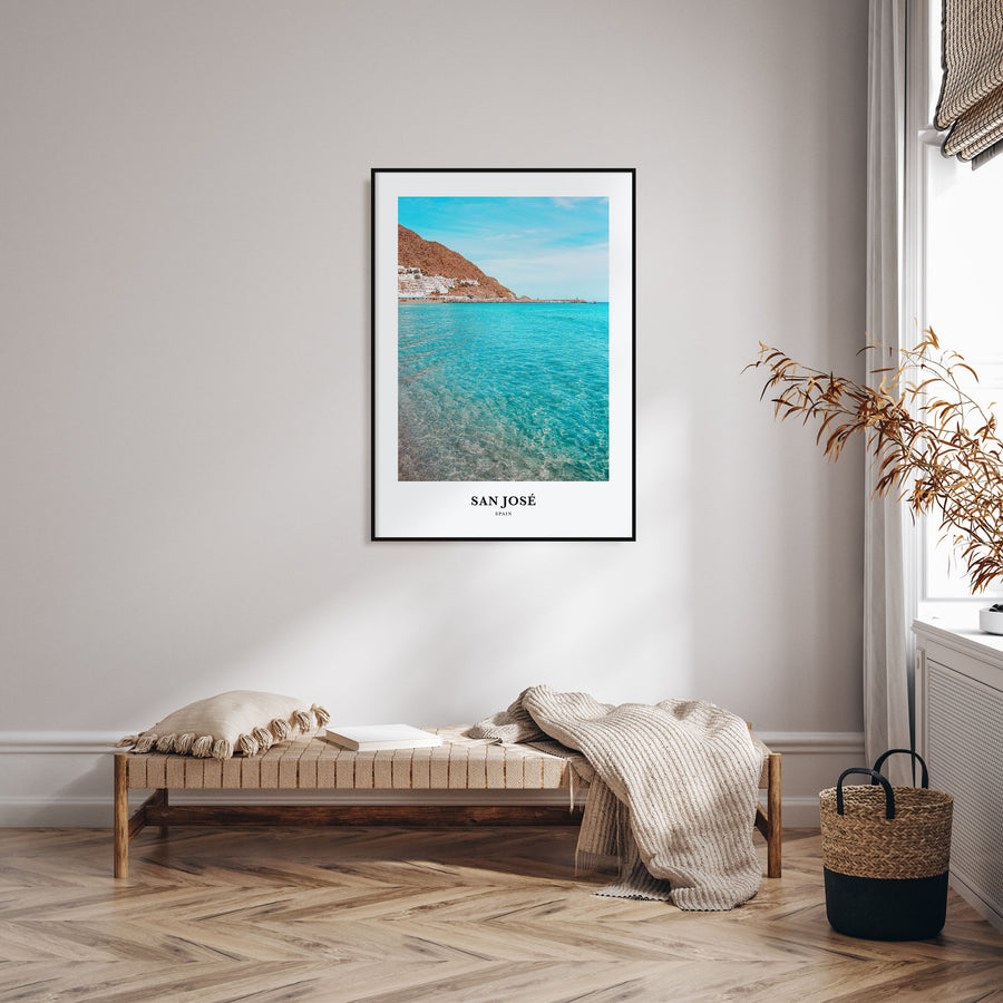 San José, Spain Portrait Color Poster