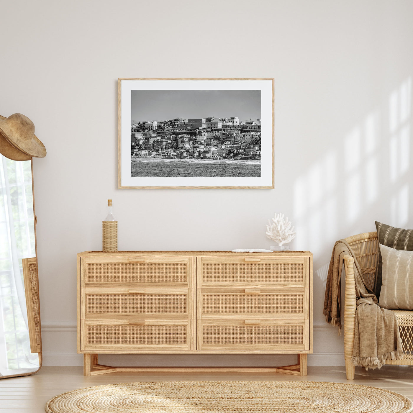 San Juan Landscape B&W Poster