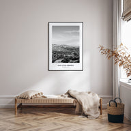 San Luis Obispo Portrait B&W Poster