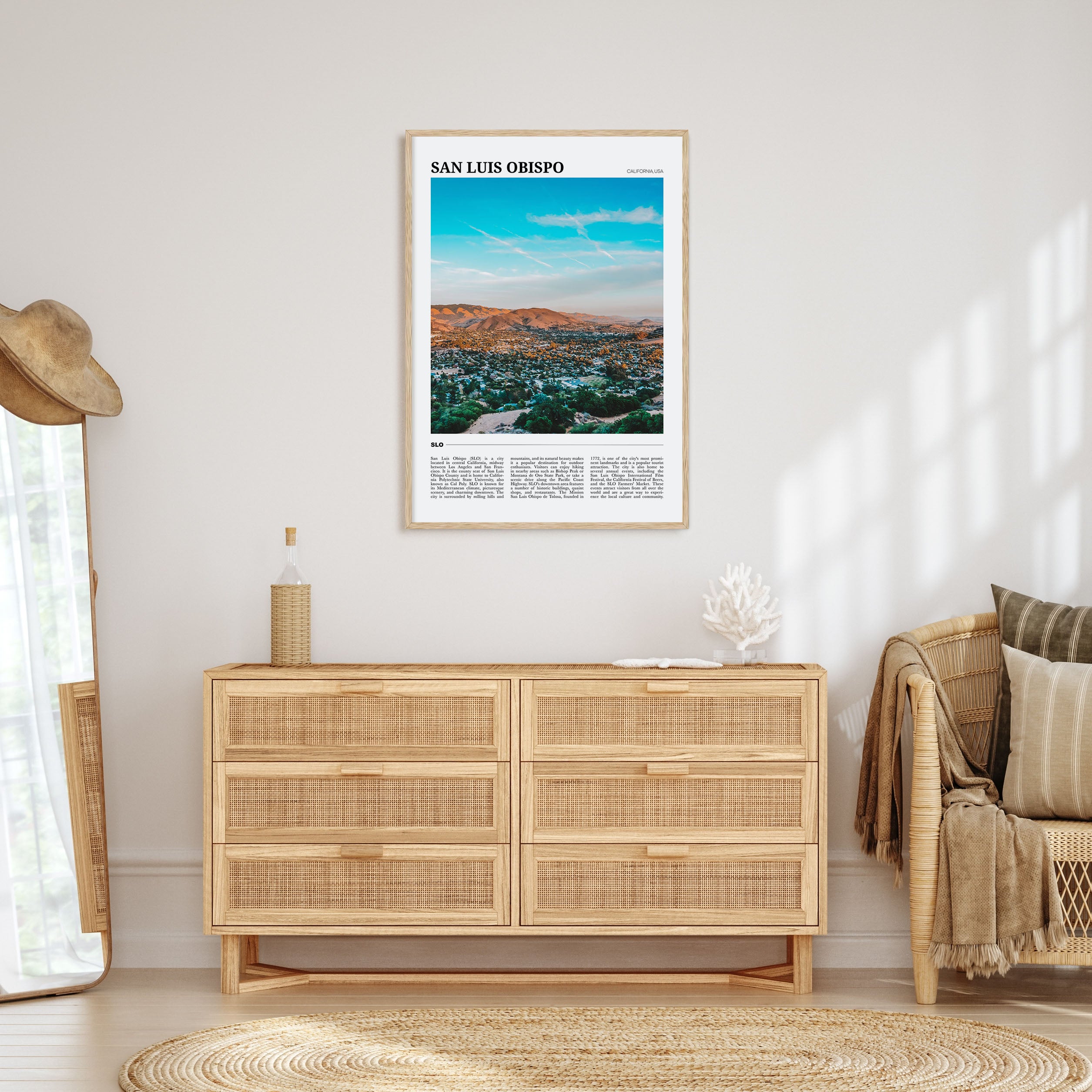 San Luis Obispo Travel Color No 2 Poster