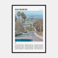San Macros Travel Color Poster
