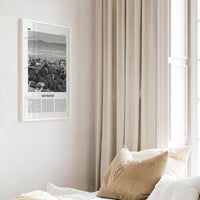 San Mateo Print Black and White, San Mateo Wall Art, San Mateo Poster, San Mateo Photo, San Mateo Wall Décor, California, USA, United States