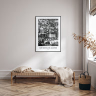San Miguel de Allende Portrait B&W Poster