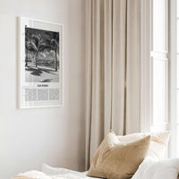 San Pedro Print Black and White Belize, San Pedro Wall Art, San Pedro Poster, San Pedro Photo, San Pedro Wall Décor