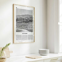 San Pedro Print Black and White California No 1, San Pedro Wall Art, San Pedro Poster, San Pedro Photo, San Pedro Wall Decor, USA