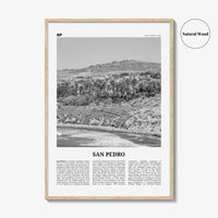 San Pedro Print Black and White California No 1, San Pedro Wall Art, San Pedro Poster, San Pedro Photo, San Pedro Wall Decor, USA
