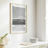 San Pedro de Atacama Print Black and White, San Pedro de Atacama Wall Art, San Pedro de Atacama Poster, San Pedro de Atacama Photo, Chile