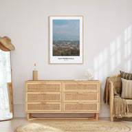 San Pedro Sula Portrait Color Poster