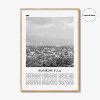 San Pedro Sula Print Black and White, San Pedro Sula Wall Art, San Pedro Sula Poster, San Pedro Sula Photo, San Pedro Sula Décor, Honduras