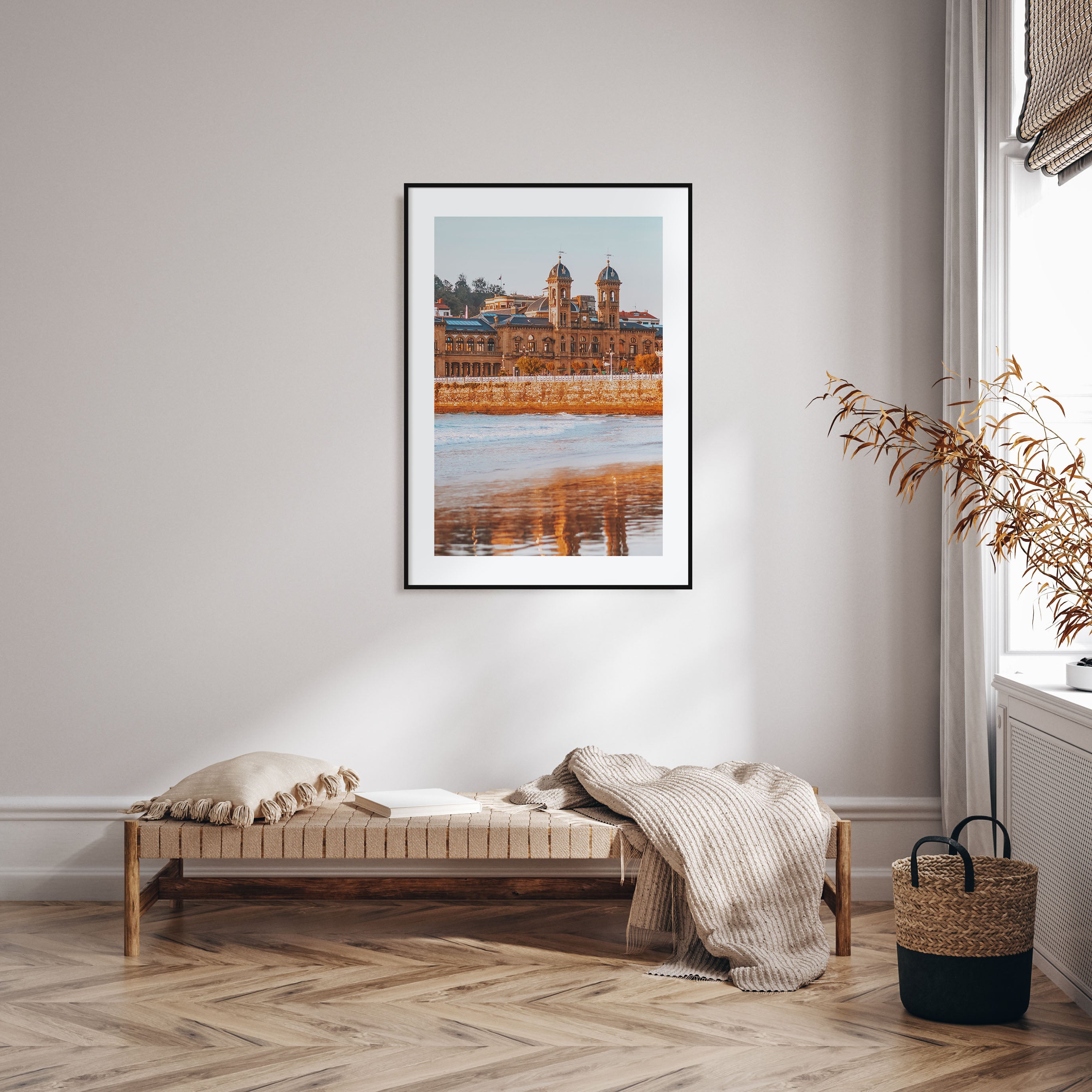 San Sebastián Photo Color Poster