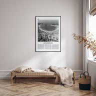San Sebastián Travel B&W No 1 Poster