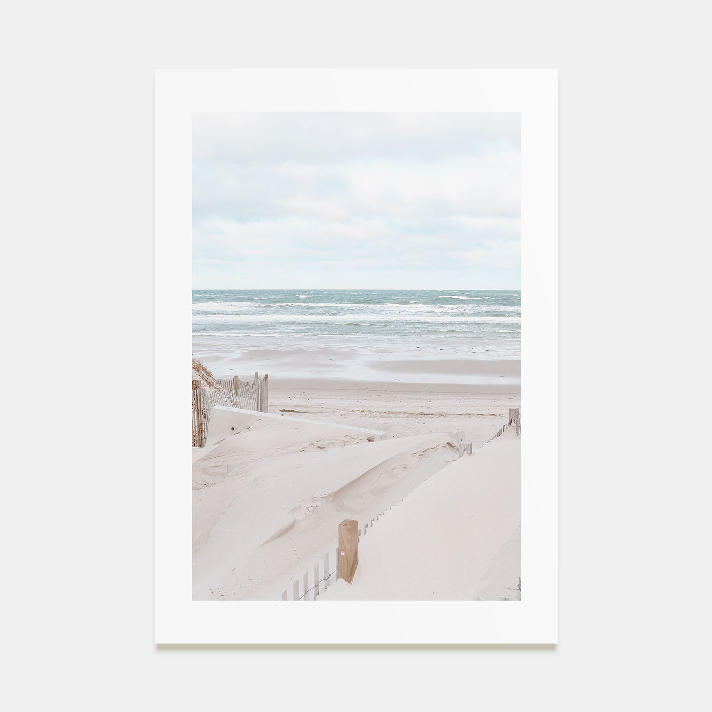 Sandy Beach Photo Color No 2 Poster