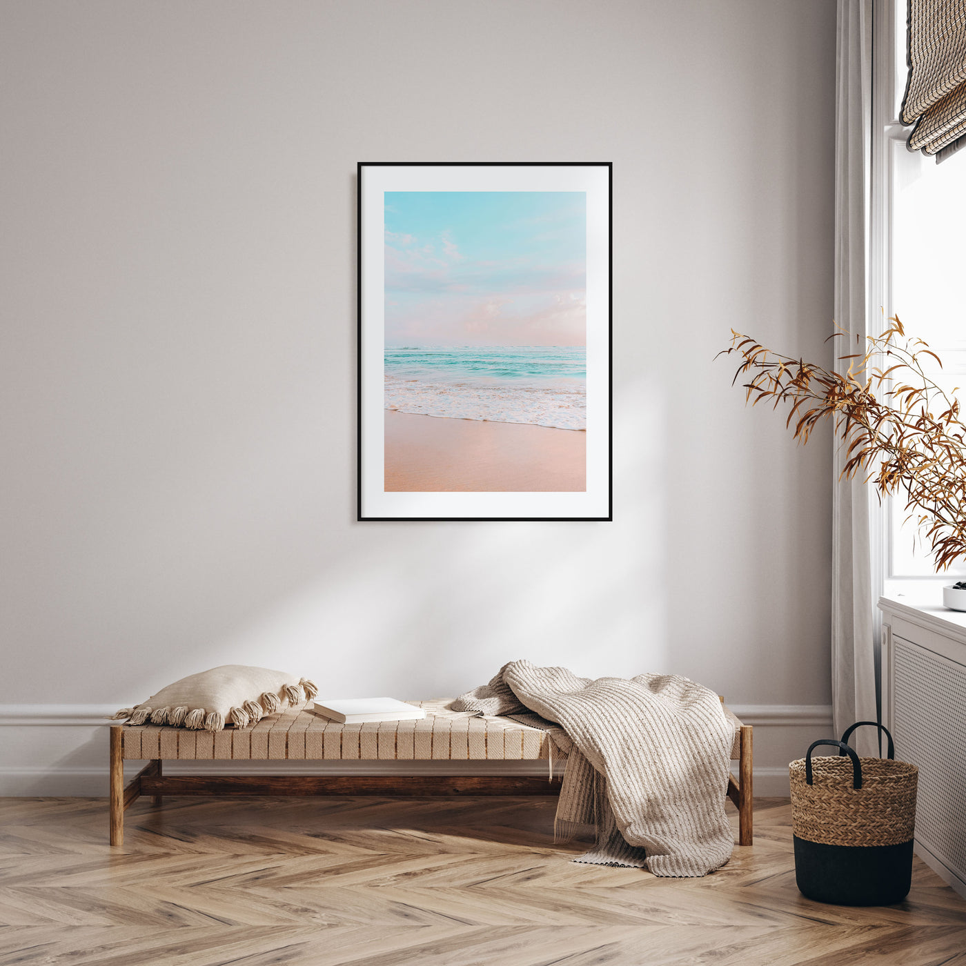 Sandy Beach Photo Color No 4 Poster