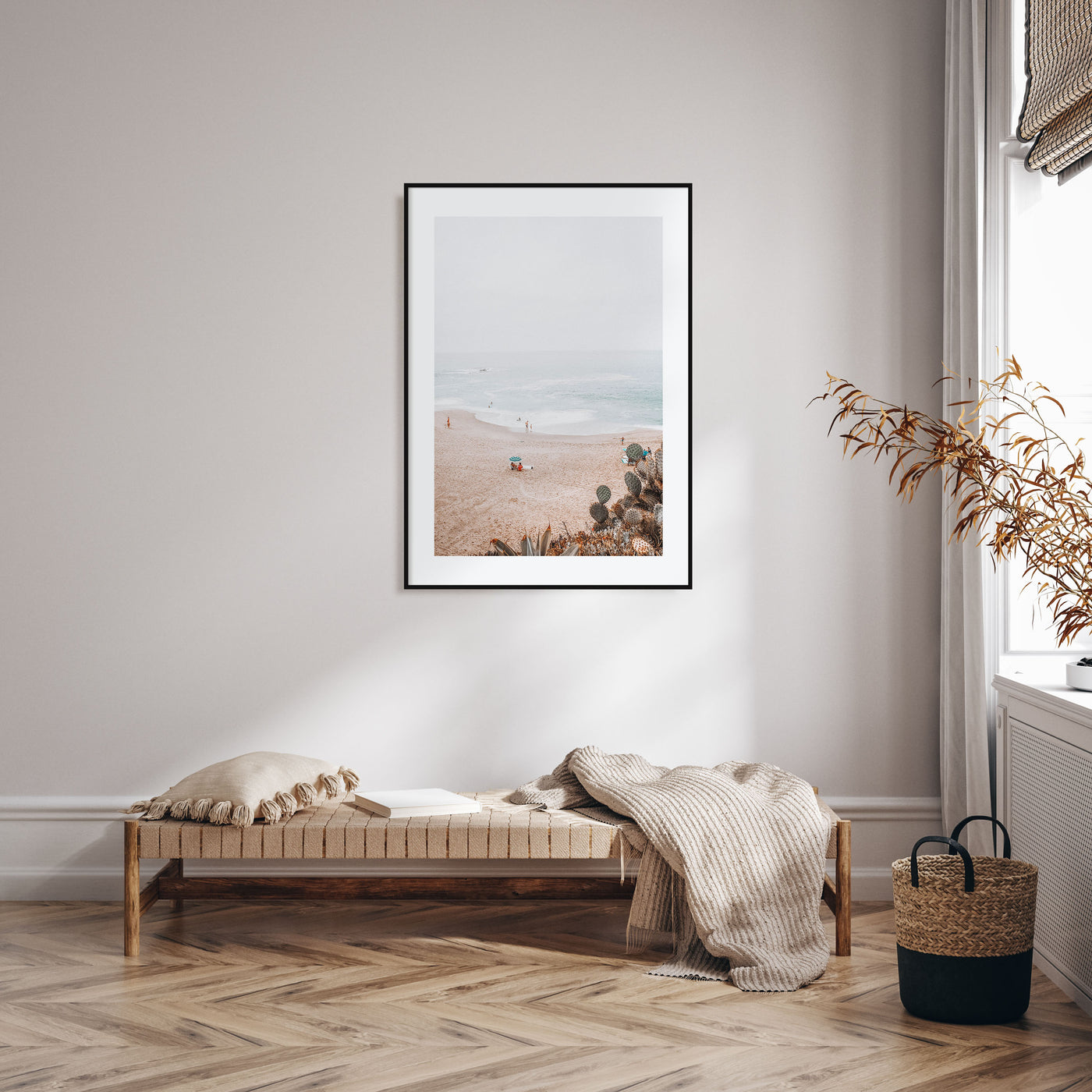 Sandy Beach Photo Color No 5 Poster