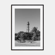 Sanibel Photo B&W Poster