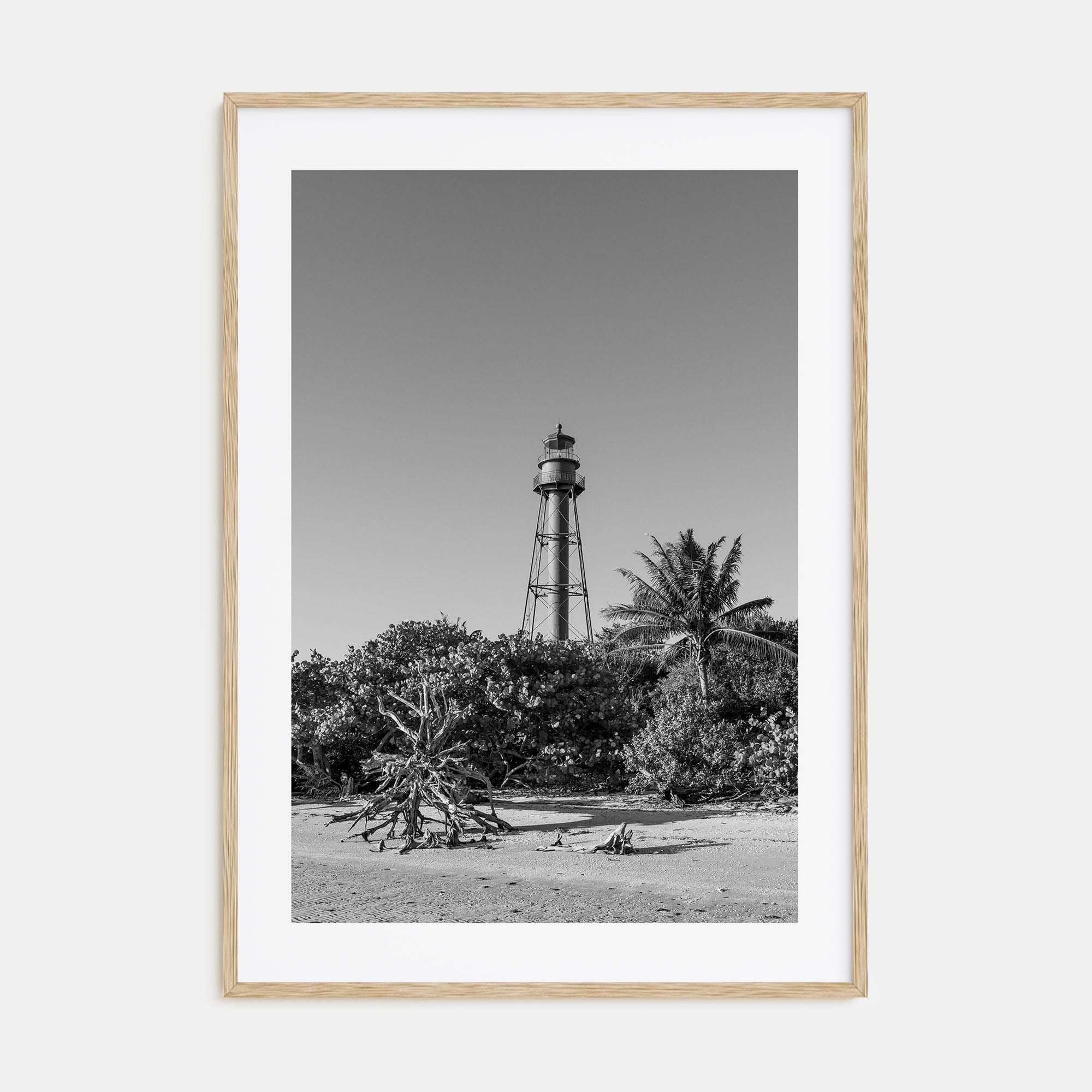 Sanibel Photo B&W Poster