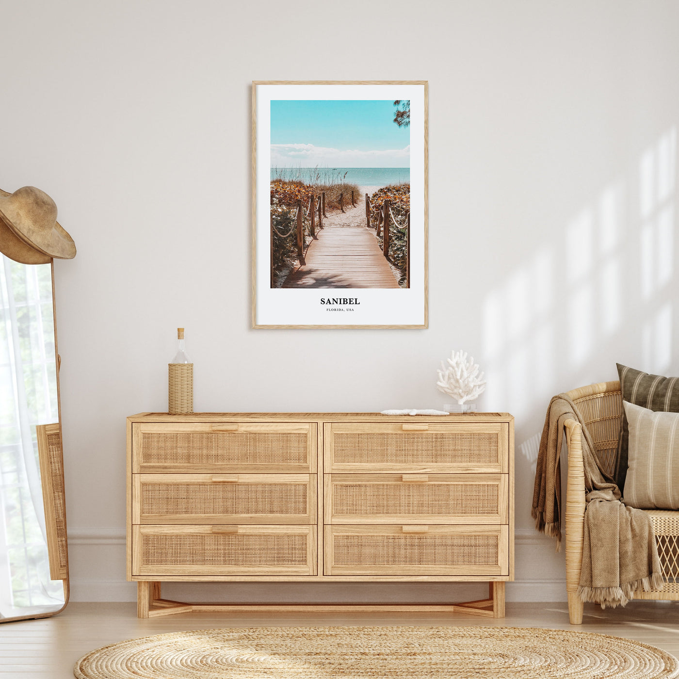 Sanibel Portrait Color Poster