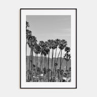 Santa Barbara Photo B&W No 2 Poster