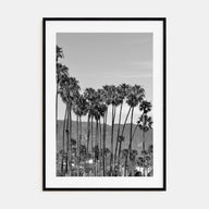 Santa Barbara Photo B&W No 2 Poster