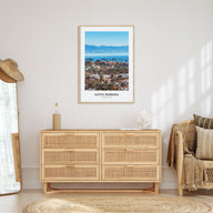 Santa Barbara Portrait Color No 1 Poster