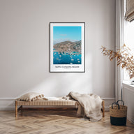 Santa Catalina Island Portrait Color Poster