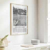 Santa Catalina Island Print Black and White No 1, Santa Catalina Island Wall Art, Santa Catalina Island Poster, Santa Catalina, California