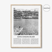 Santa Catalina Island Print Black and White No 1, Santa Catalina Island Wall Art, Santa Catalina Island Poster, Santa Catalina, California