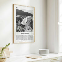 Santa Catarina Print Black and White, Santa Catarina Wall Art, Santa Catarina Poster, Santa Catarina Photo, Santa Catarina Décor, Brazil