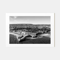Santa Cruz Landscape B&W Poster