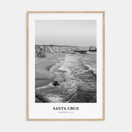 Santa Cruz Portrait B&W No 3 Poster