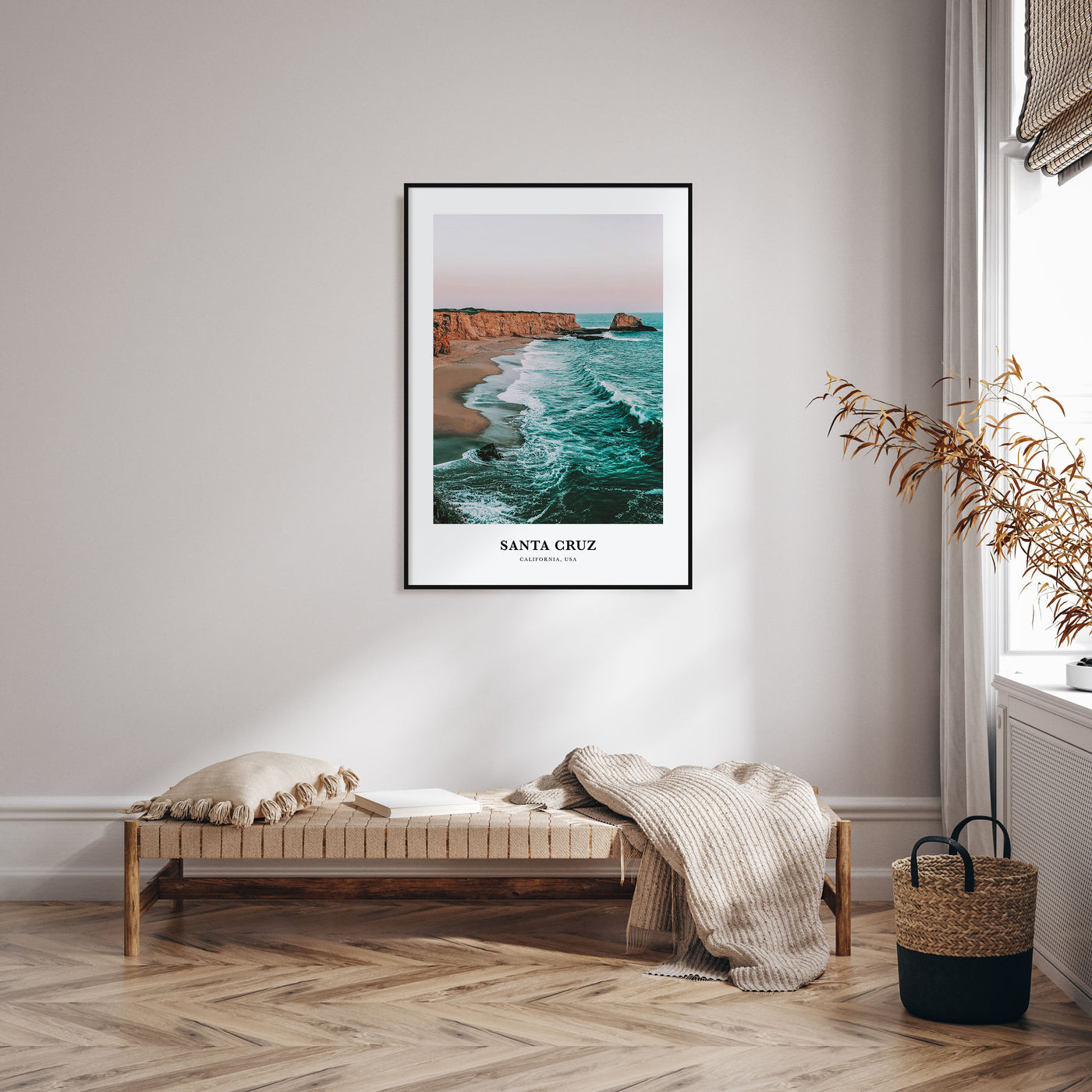 Santa Cruz Portrait Color No 1 Poster
