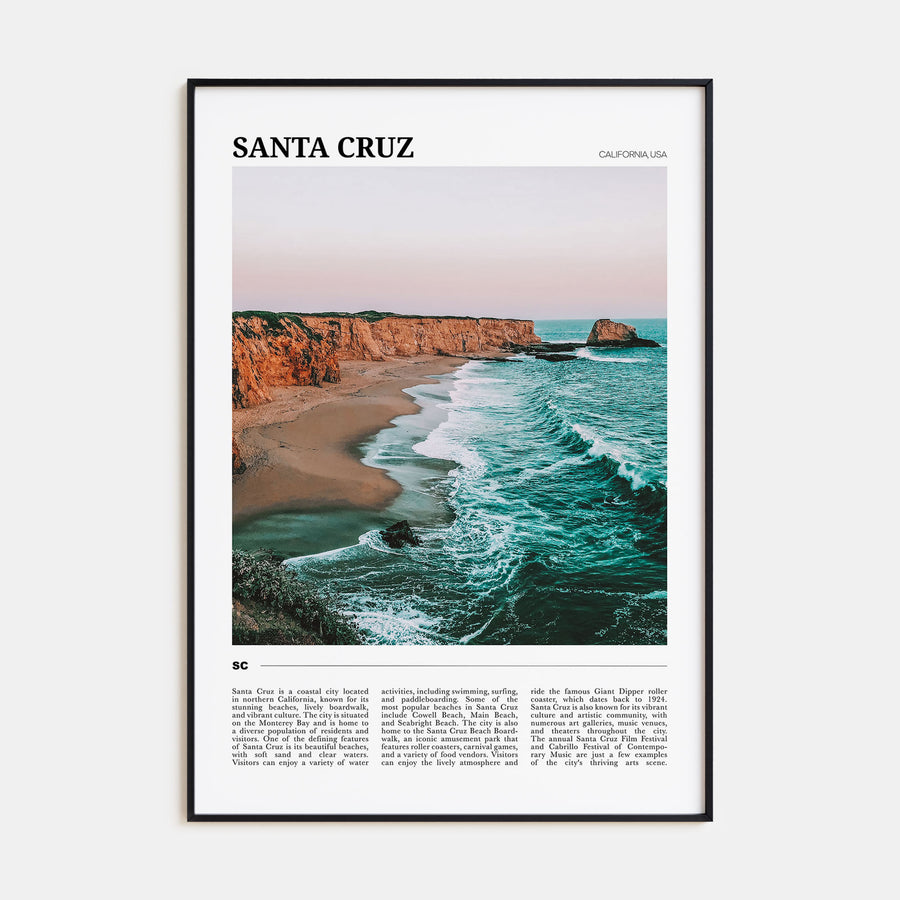 Santa Cruz Travel Color No 1 Poster