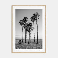 Santa Monica Photo B&W No 3 Poster