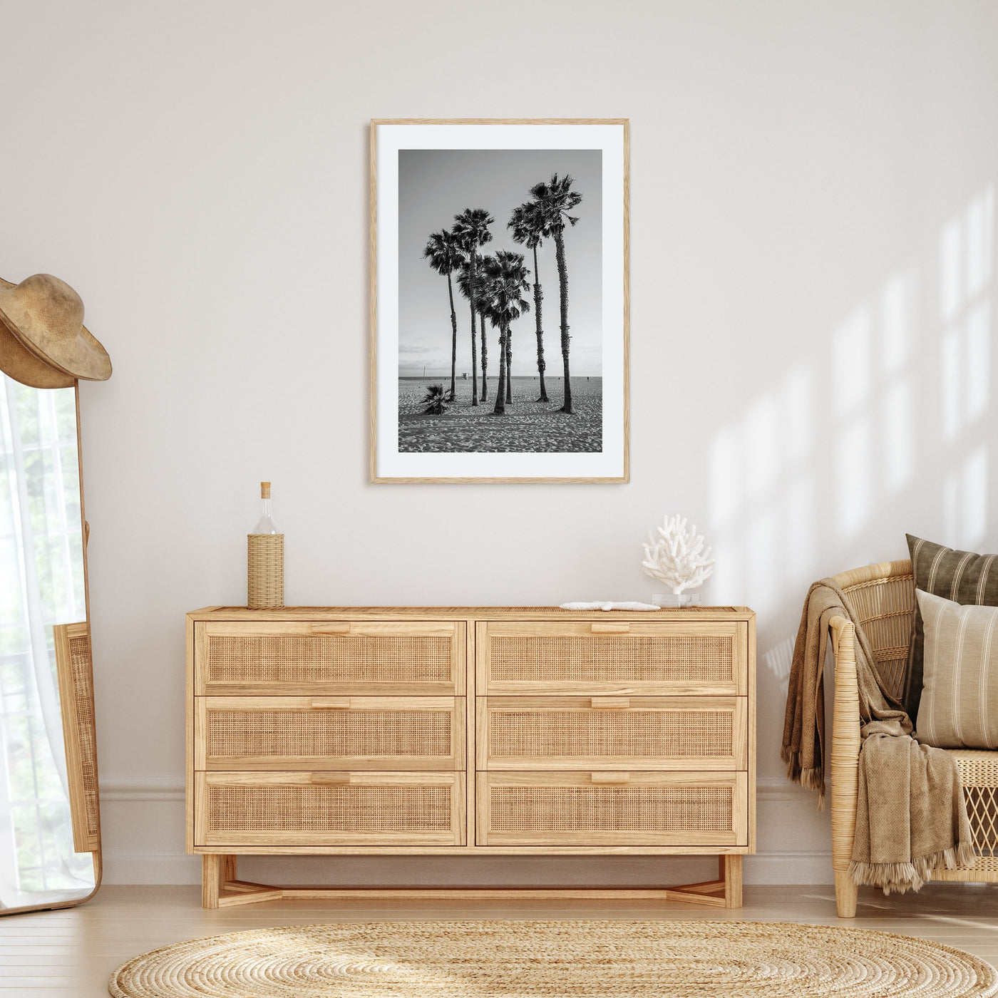 Santa Monica Photo B&W No 3 Poster