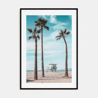 Santa Monica Photo Color No 3 Poster
